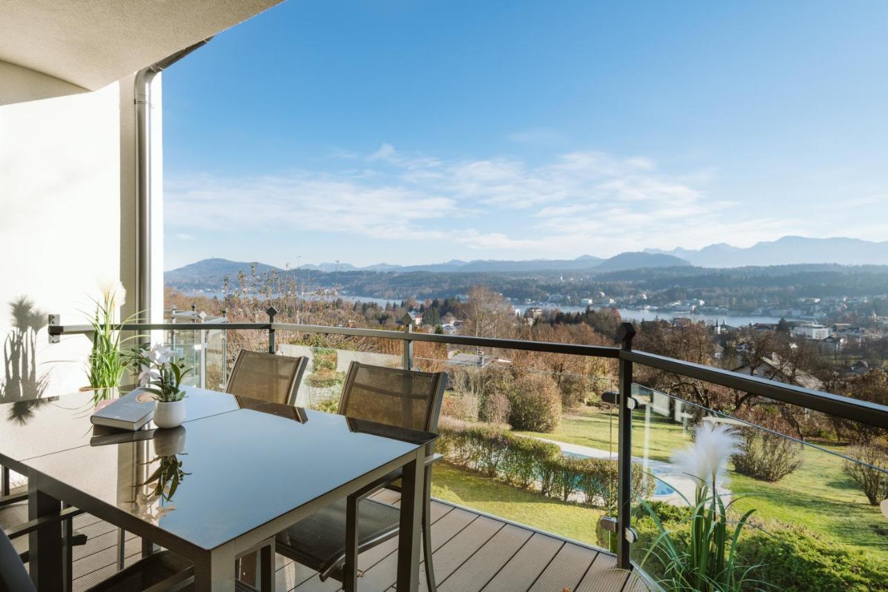 Haus Aussicht - Ferienwohnungen Velden Velden am Woerthersee Ngoại thất bức ảnh